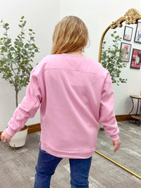 Yelete - Shelby Oversized Fleece Sweatshirt