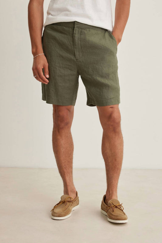 Velvet By Graham & Spencer - Eamon Linen Shorts