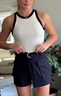 Bishop + Young - Candace Ribbed Sweater Tank Top