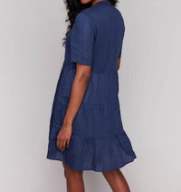 Charlie B - Tiered Linen Dress