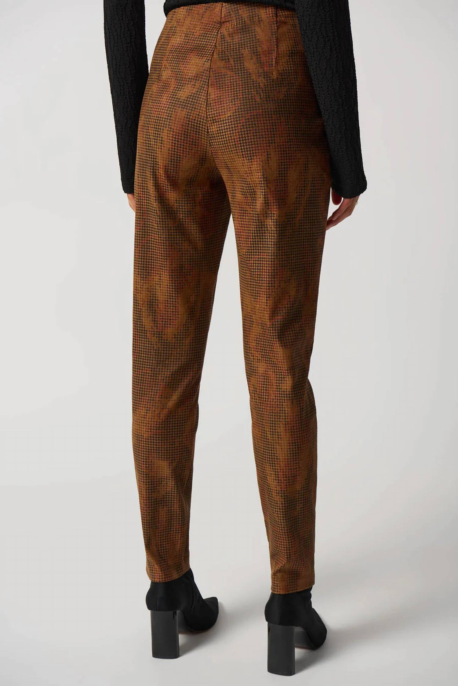 Joseph Ribkoff - SLIM FIT HOUNDSTOOTH PANTS