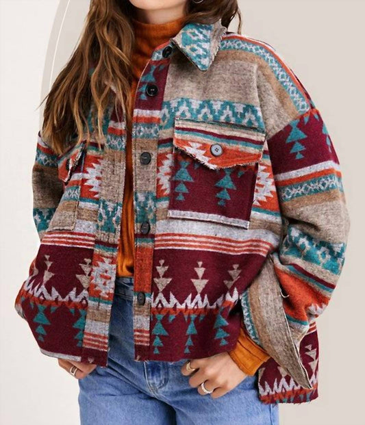 La Miel - Boho Aztec Jacket