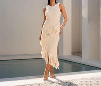 Able - La Vita Fringe Knit Dress