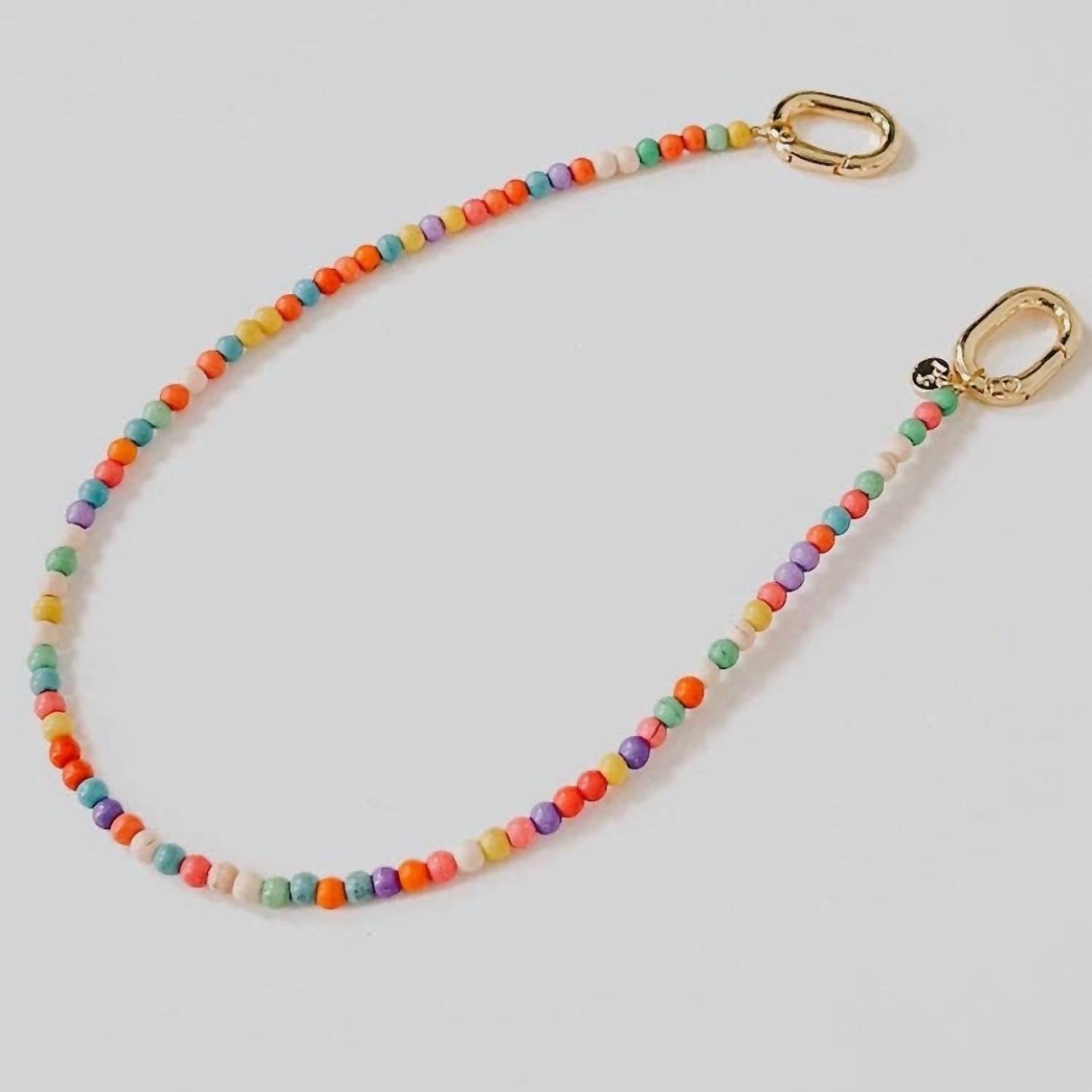 Pretty Simple - Women's Thin Beaded Bag Charm