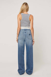 Abrand Jeans A 95 Wide Straight Leg Mid Baggy Jeans in paloma - women's jeans - view 4