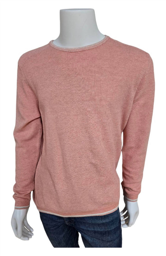 Raffi - Men's Long Sleeve Vanise Waffle Sweater