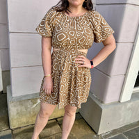 Blu Pepper - SIDE CUT OUT MINI DRESS