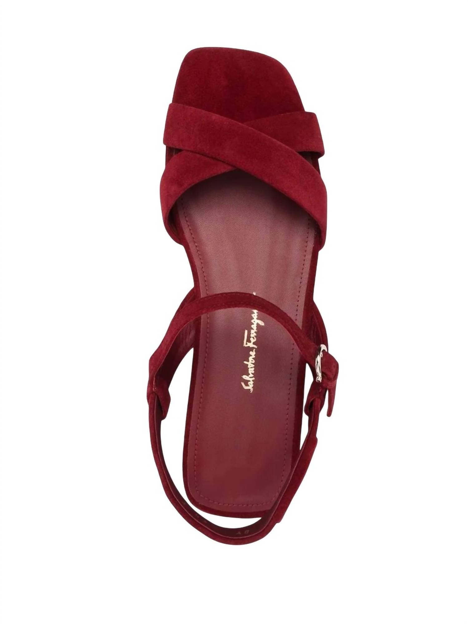 Salvatore Ferragamo - Women's Strappy Platform Block Heel Sandals