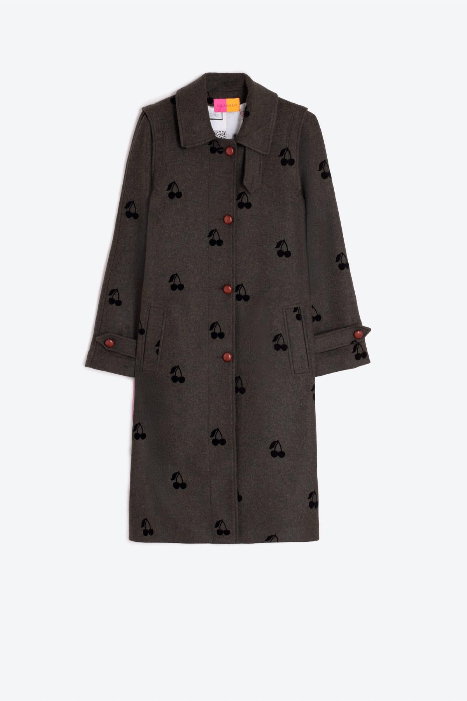 Vilagallo - Cherry Loden Coat
