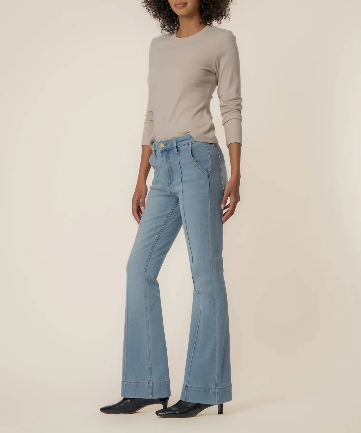 Kut From The Kloth - Ana High-rise Flare Jean