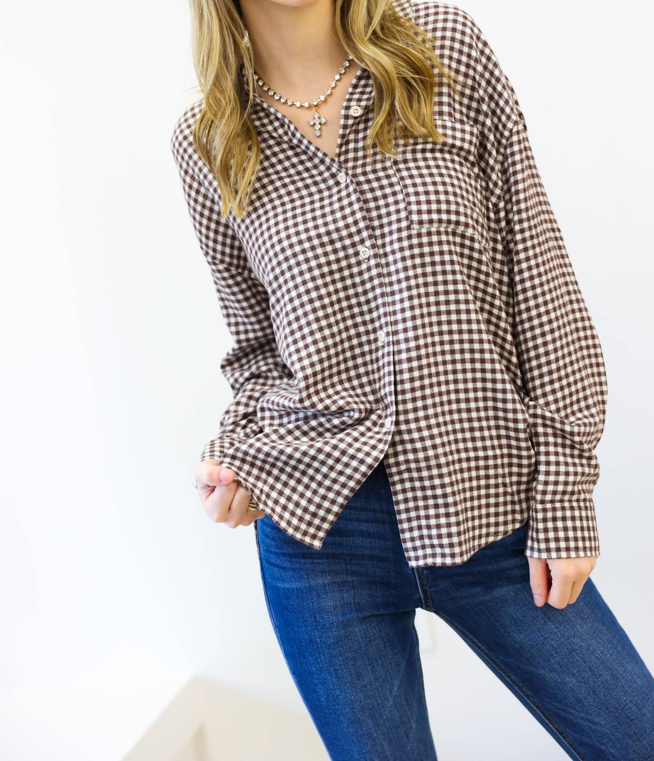 Z Supply - Lincoln Plaid Button-up Top