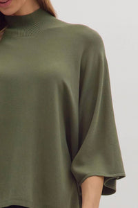 Entro - Draped Knit Top