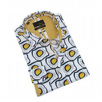 Eight X - Sunny Side Up Button Down Print Shirt