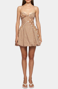 Swf - Fitted Polka Balloon Dress