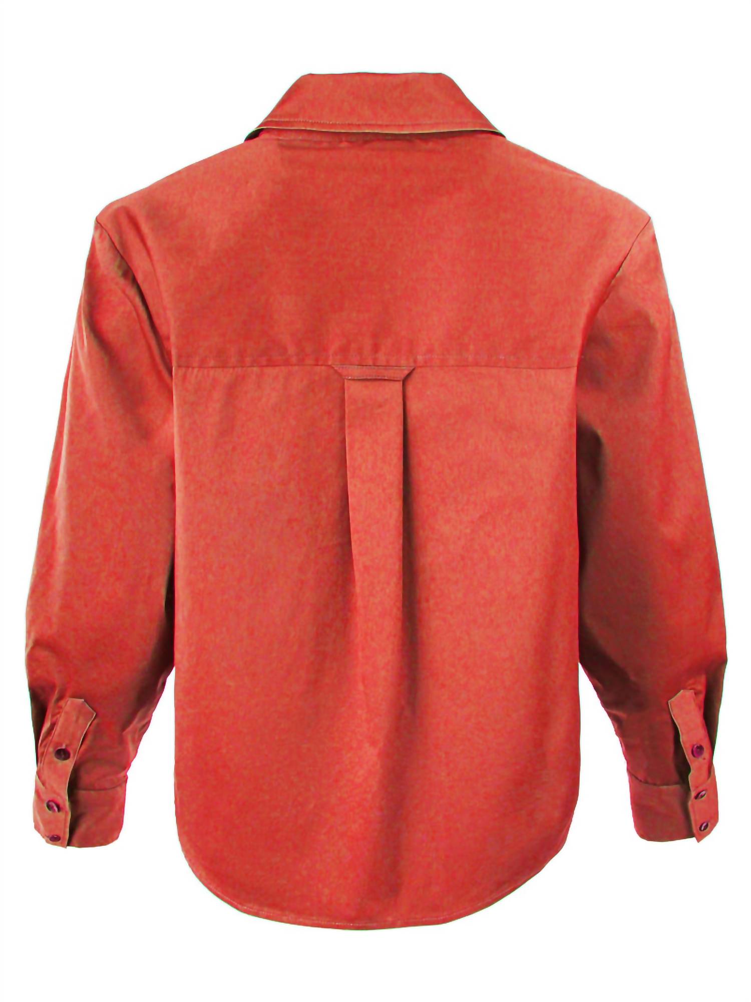Finley Joni Popover Shirt in cinnamon - women's blouse - alternate view