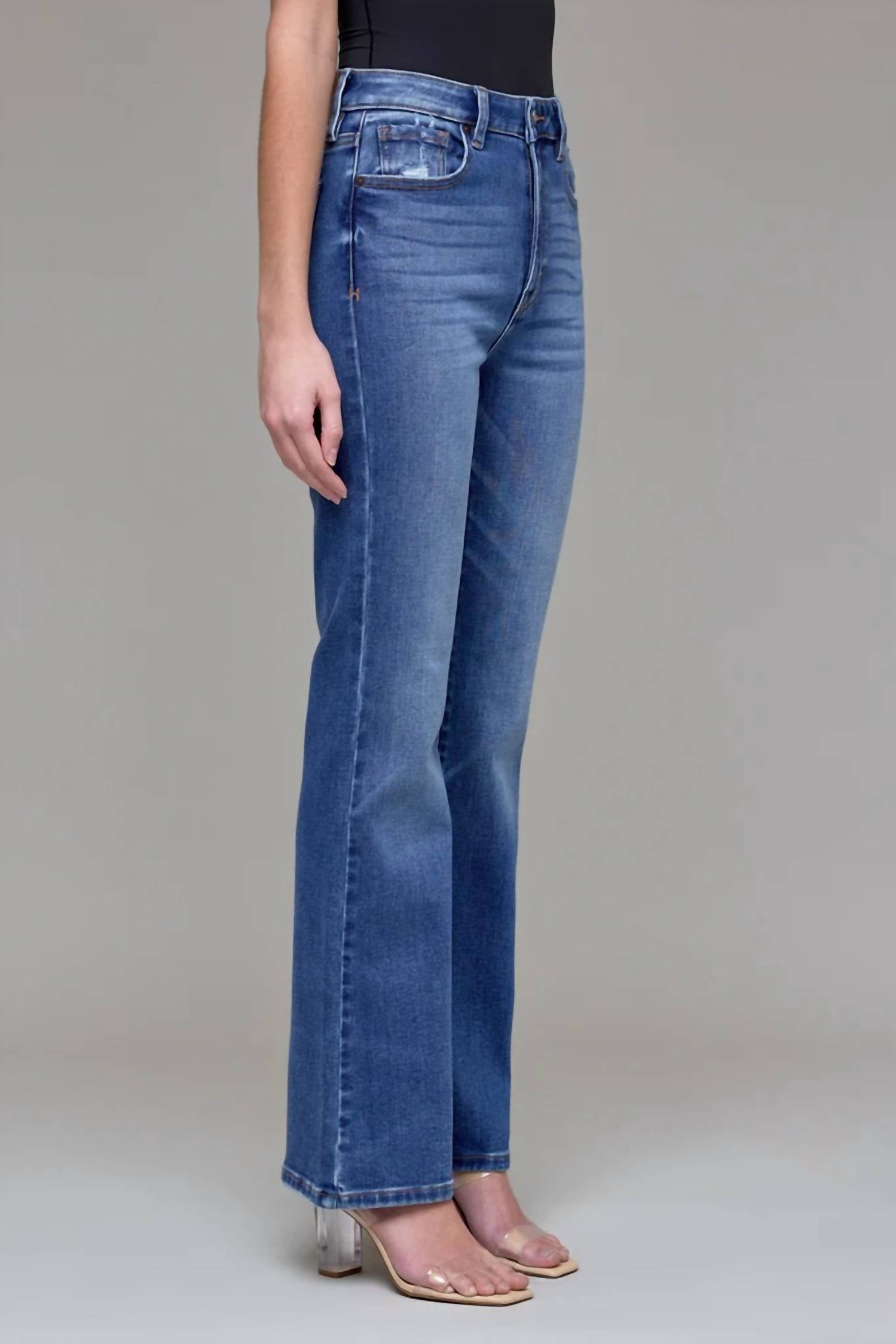 Hidden - High Rise Flare Jean