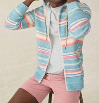Faherty - Whitewater Full Zip Hoodie