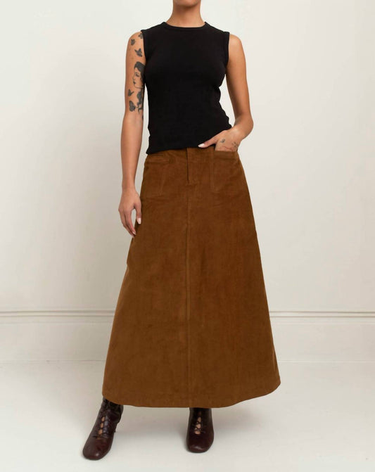 Paper Label - Jinni Corduroy Skirt