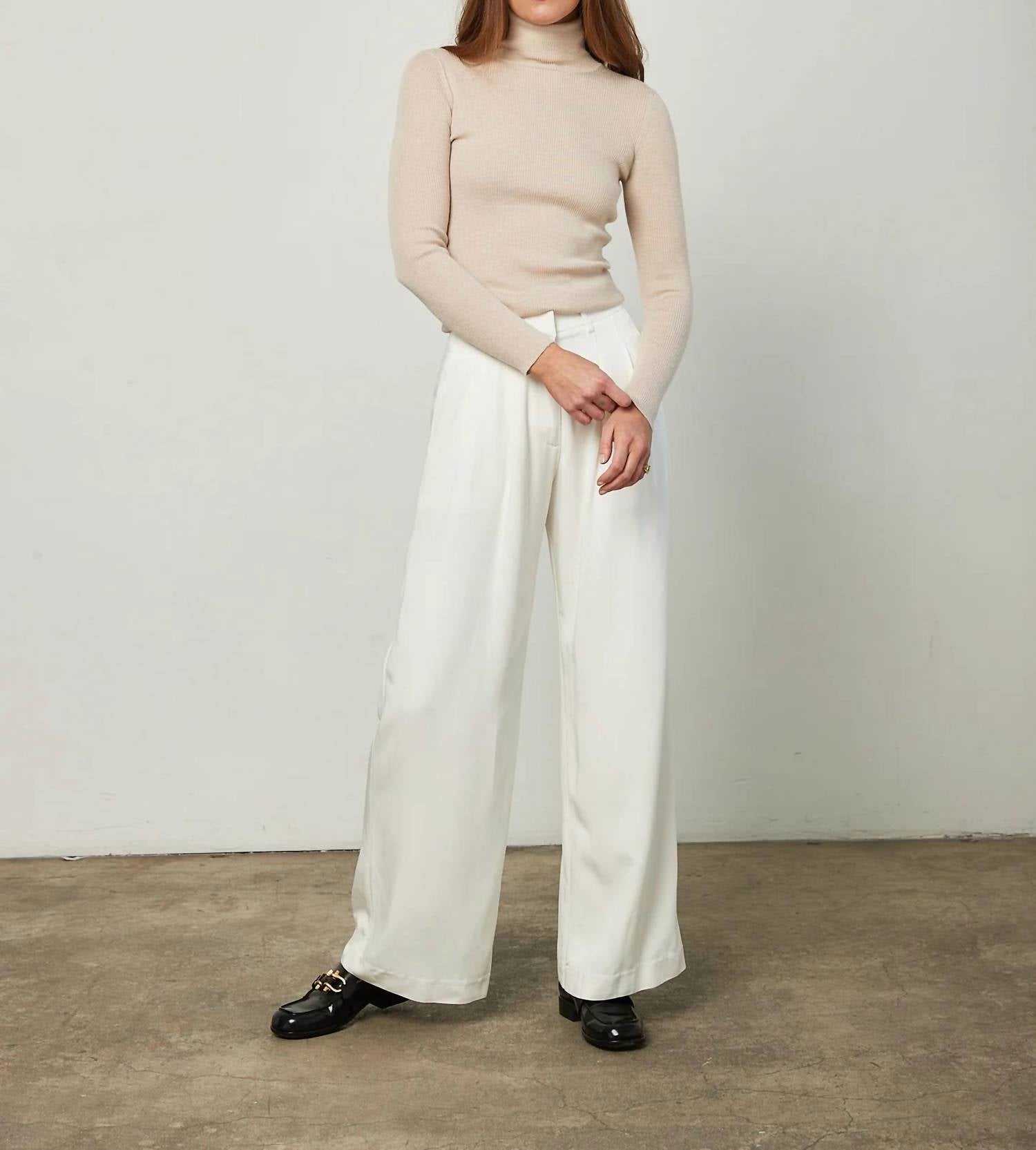D'Offay - Nicole Cashmere Turtleneck Top