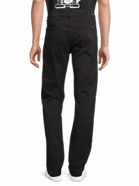 7 For All Mankind Slimmy Clean Pocket Jeans in black - men's jeans - detail view