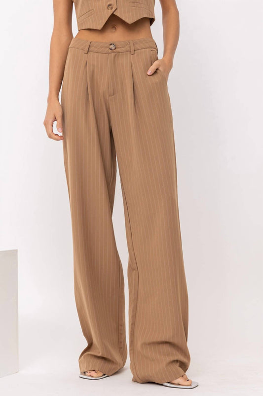 Pretty Garbage - Penny Pinstripe Trouser Pant