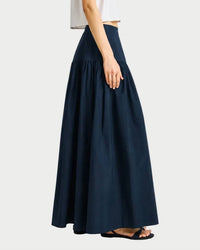 Saint Art - Tossa Poplin Midi Skirt