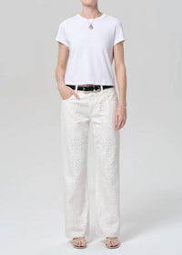 Citizens Of Humanity - Eyelet Lindz Straight Jeans
