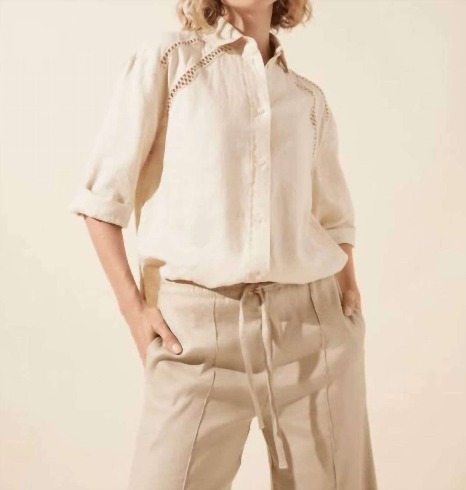 Lysse - Rozanna Embroidered Shirt