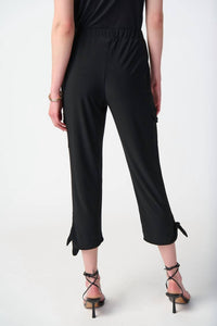 Joseph Ribkoff - Knit Jogger Pants with Cargo Pockets