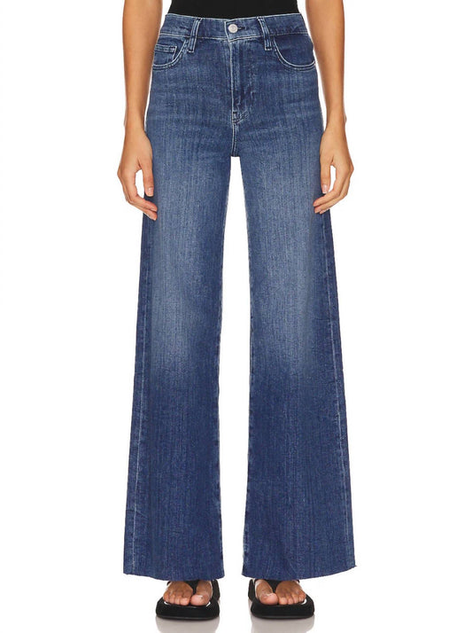 Frame - Le Slim Palazzo Raw Fray Jeans