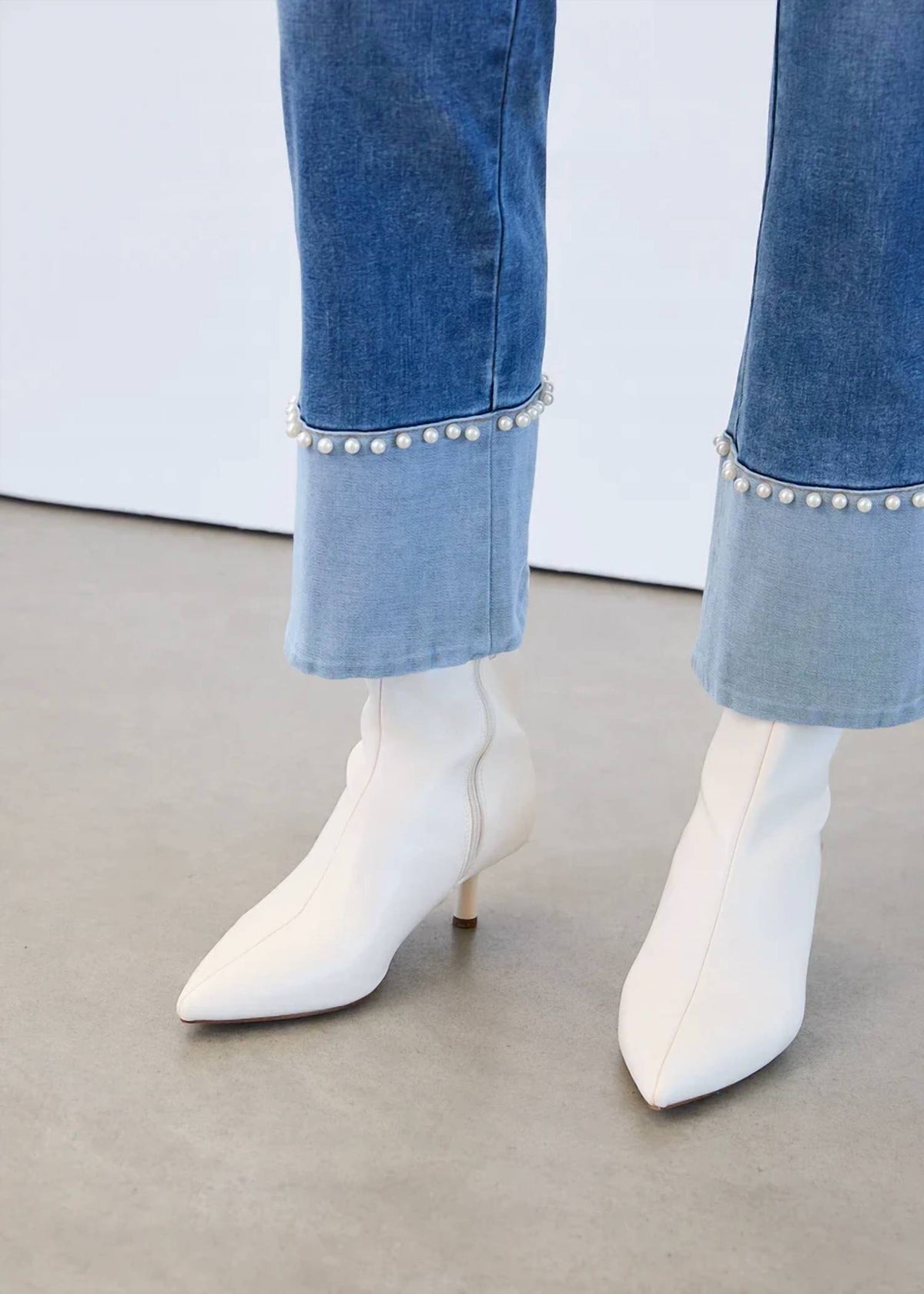 Fdj - Pearla Pull-on Straight Ankle Denim Jeans