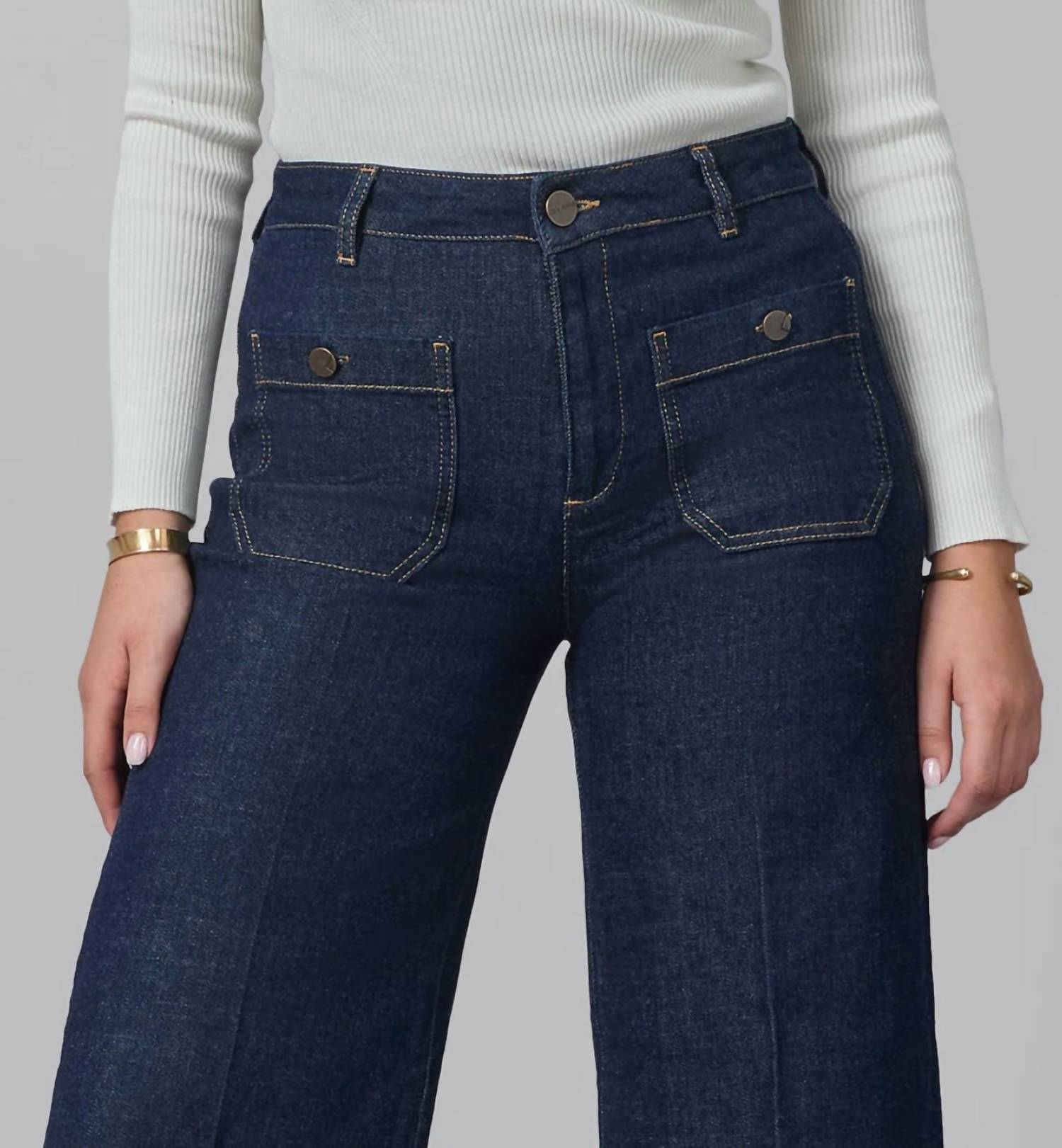 Lola Jeans - Ultra High Rise Wide Leg Jeans