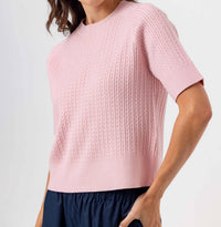 Sundays - Kendra Short Sleeve Sweater