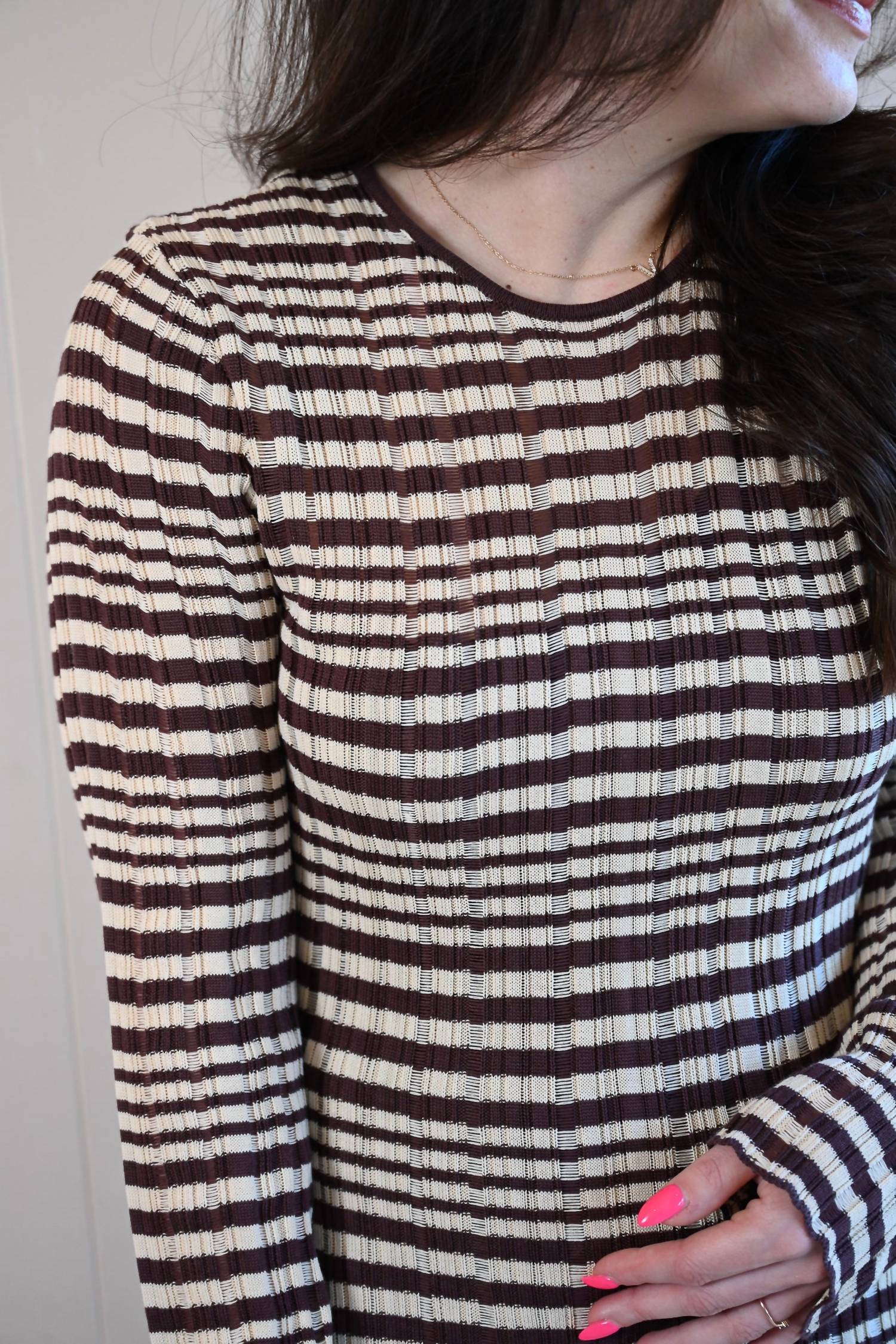 Z Supply - Caledonia Striped Rib Maxi Dress
