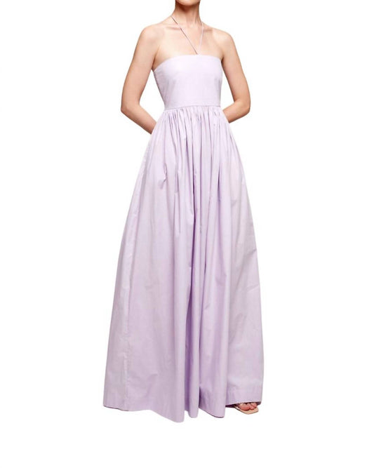 S/W/F - Fine Halter Maxi Dress