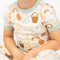 Emerson And Friends - Hop To It Easter Short Sleeve Pajama Set