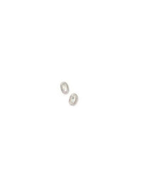 Kendra Scott Women's Baguette Ellie Stud Earrings in silver - women's jewelry