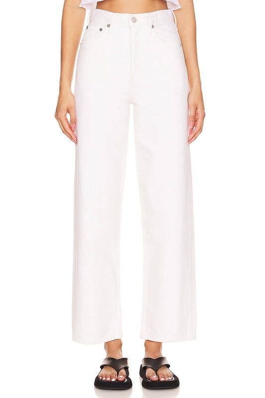 Agolde - Women's Ren High Rise Wide Leg Jeans