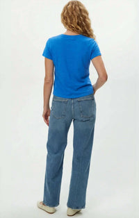 Michael Stars - Harlan Cropped V Neck Tee