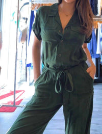 Khush - Bonsai Button-down Jumpsuit