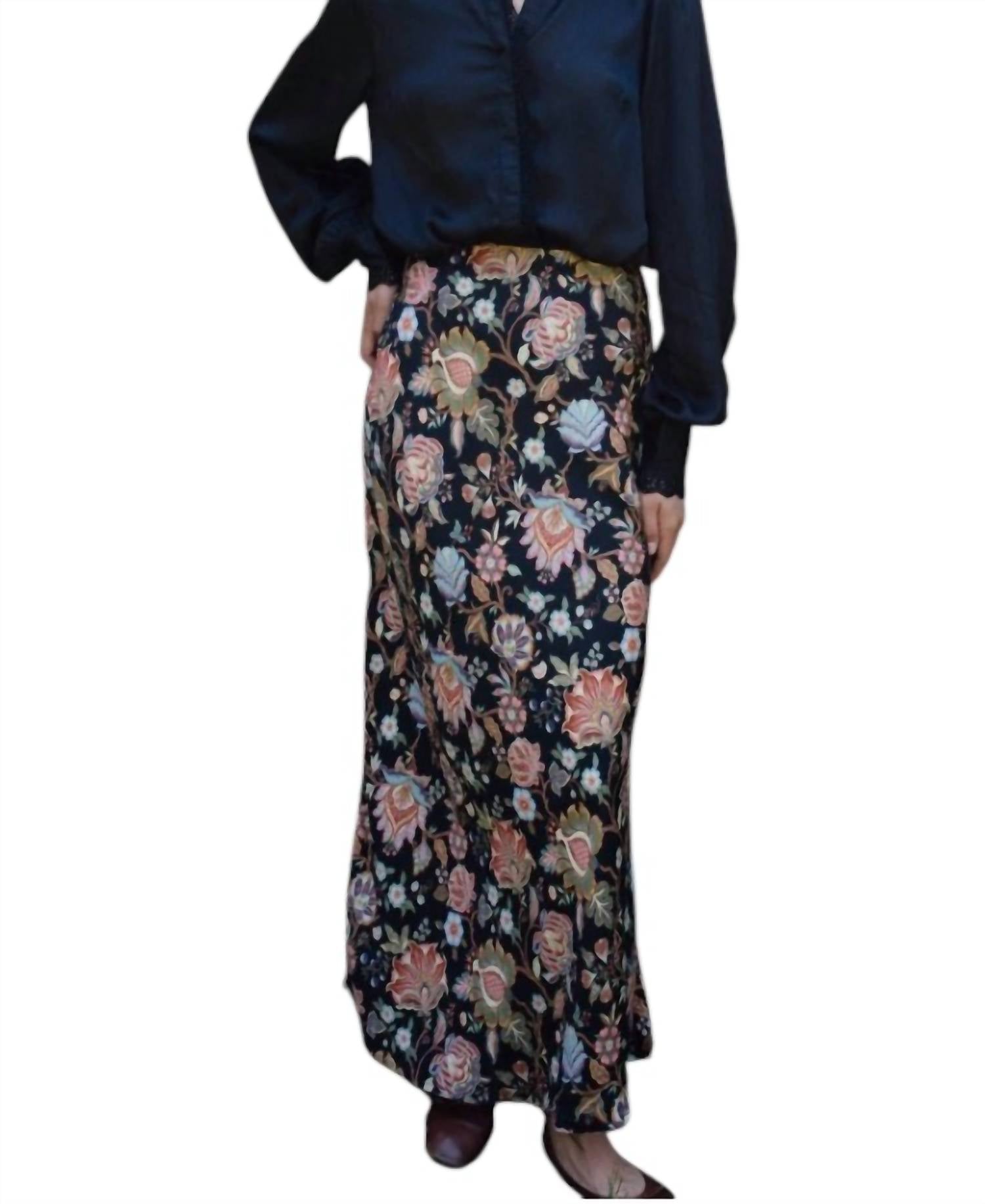 Sonmer - Women's Floral Print Skirt