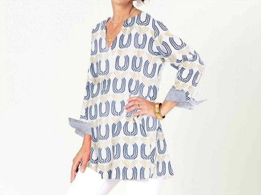 Rockflowerpaper - Juno Blu Cotton Kurta Tunic