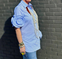 Ravel - Vernal Button-Up Top