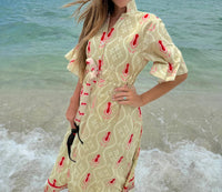 Islapayal - Cape Midi Dress