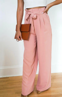 Do+Be - Wide leg pants with belt