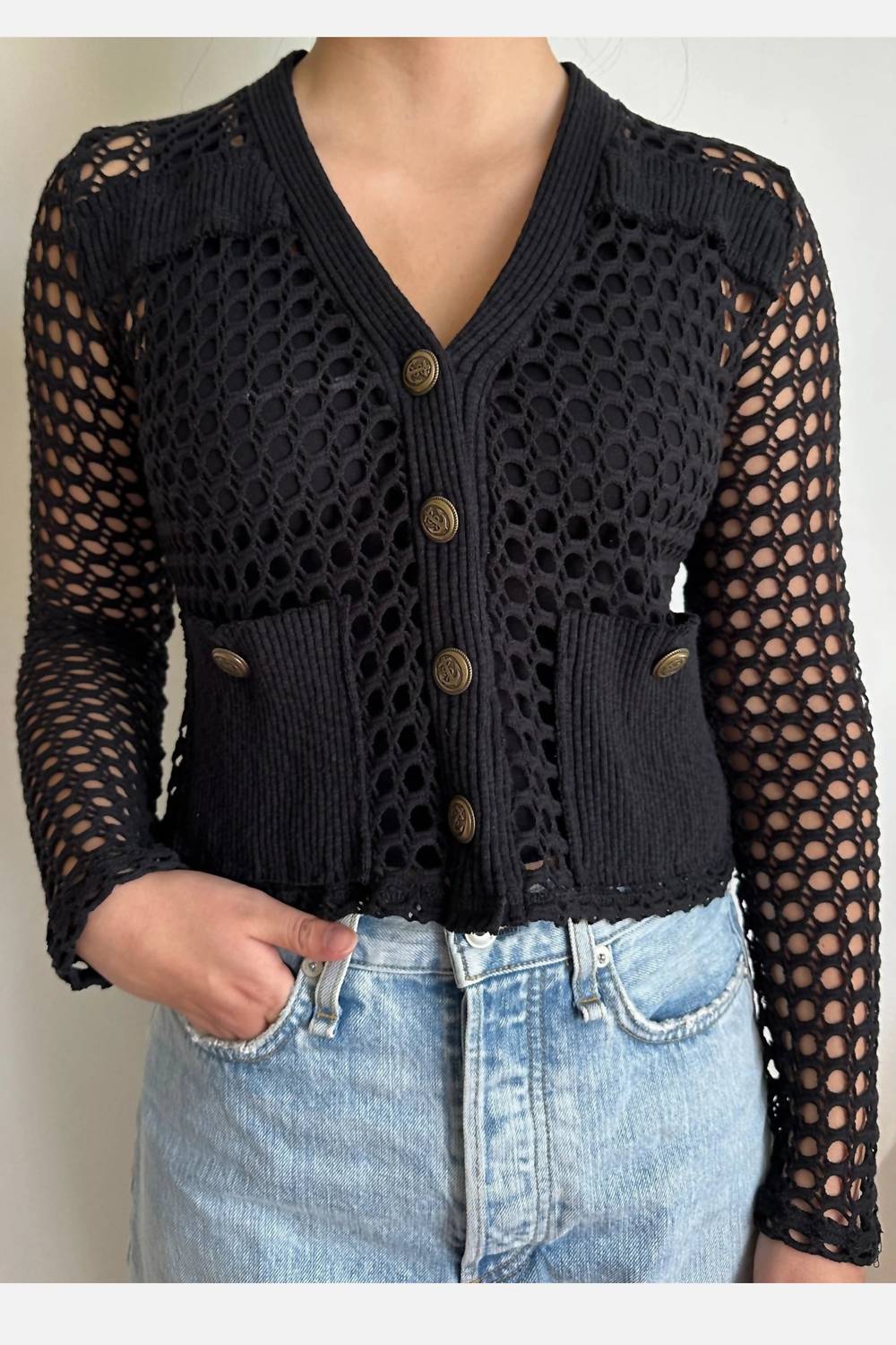 Pete - Women's Crochet Cardigan