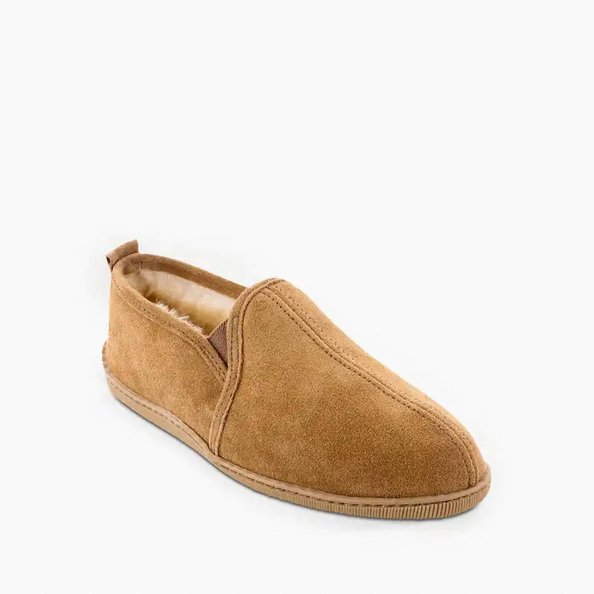Minnetonka - Men's Twin Gore Sheepskin Slip-ons