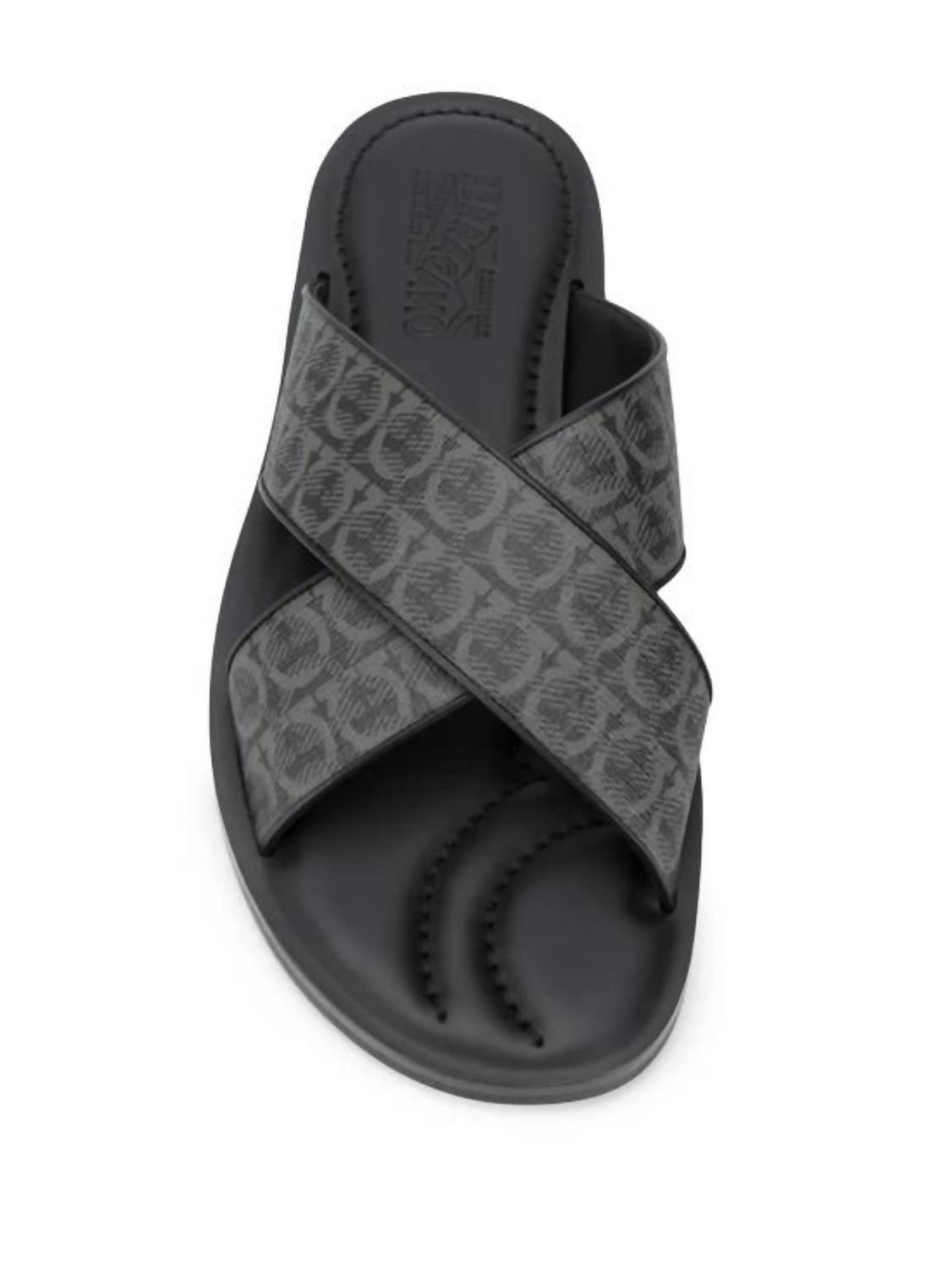 Salvatore Ferragamo - Men’s Sion Gancini Sandals