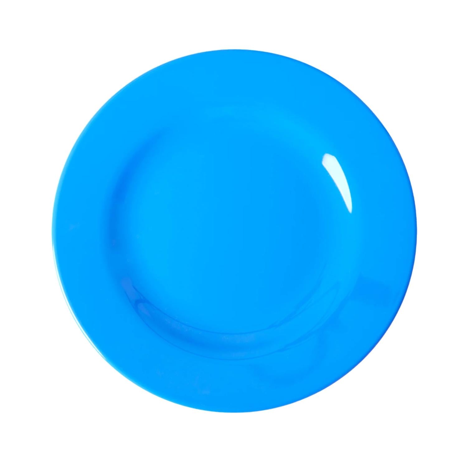 Rice By Rice - Round Melamine Set Of 6 Plates