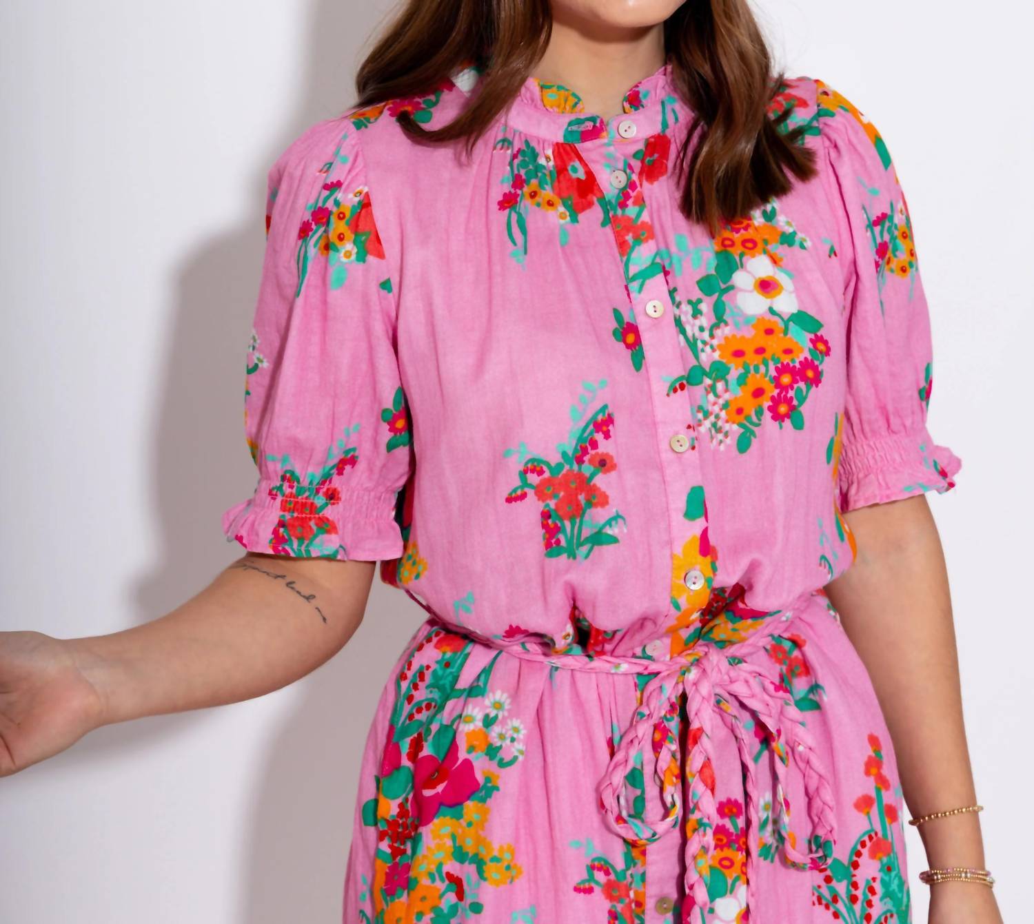Ivy Jane - Floral Gauze Dress
